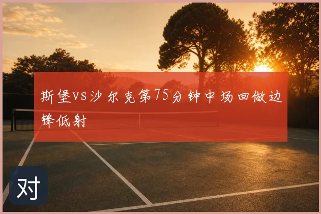 斯堡vs沙尔克第75分钟中场回做边锋低射